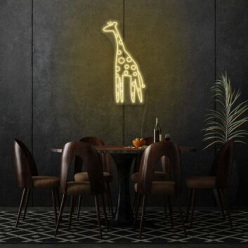 Giraffe LED Neon Sign