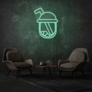 Cocktail Cup Neon Celebration and Cheers