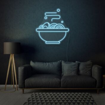 Diner Dirty Dishes Neon Realistic Touch of Americana