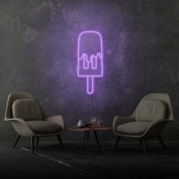 Melting Popsicle Custom Neon Childhood Summers Remembered