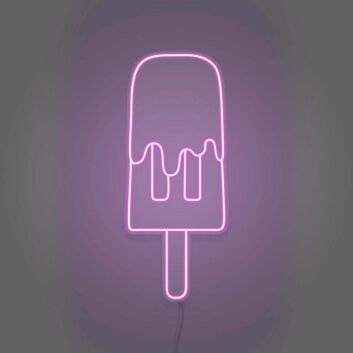 Melting Popsicle Custom Neon Childhood Summers Remembered