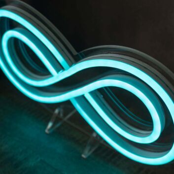 Infinity Neon Endless Possibilities and Eternity