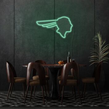 Pontiac Neon Sign Classic Automotive Elegance