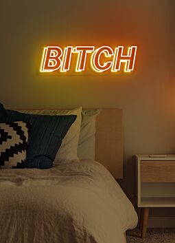 Bitch Neon Sass with a Luminous Twist