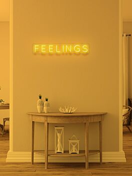 Feelings Expressive Neon Capturing Emotional Depth