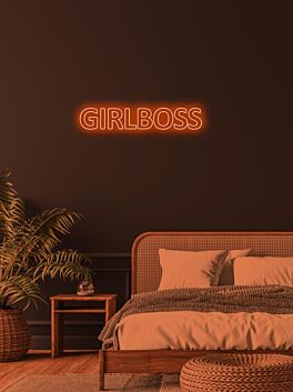 Girlboss Neon Empowerment for Aspiring Leaders