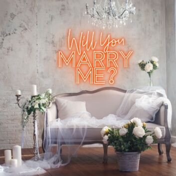 Will You Marry Me Timeless Neon for Romantic Proposals