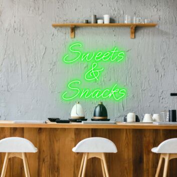 Sweets & Snacks Delightful Neon for Candy Stores