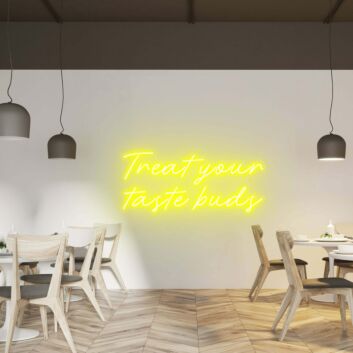 Treat Your Taste Buds Neon for Gourmet Bliss