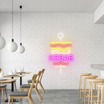 Customize Kebab Neon Flavor in Every Glow