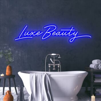 Luxe Beauty Illuminate Beauty and Sophistication with Neon