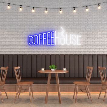 Coffee House Illuminate Your Coffee Spot with Inviting Neon