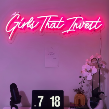 Illuminate Your Inner Sleuth with the &quot;Girls That Invest&quot; Neon Glow