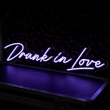 Drunk in love Immerse in Romantic Ambiance with Neon