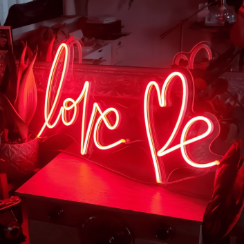 Love Me Neon Sign: Illuminate Your Space with Affection and Warmth