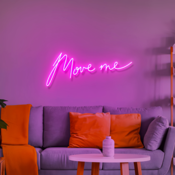 Move Me: Vibrant Neon Art to Energize Your Space