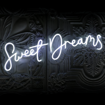 Sweet Dreams LED Neon Sign: Light Up Your Nights with Heavenly Glow