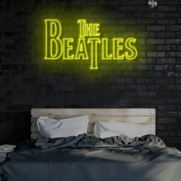 The Beatles Neon Sign: Light Up Your Space with Timeless Musical Vibes