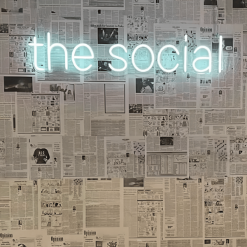 The Social Neon Sign: Light Up Your Connections with Vibrant Neon