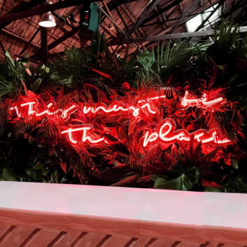 This Must Be The Place: Neon Sign to Illuminate Your Space