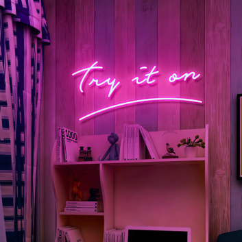 Try it On: Illuminate Your Fashion Journey with Neon Glow