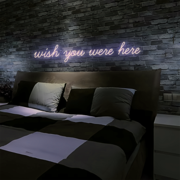 Wish You Were Here: Bring Your Dreams to Life with Neon Glow