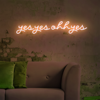 Yes Yes Oh Yes: Let Neon Passion Light Up Your Space