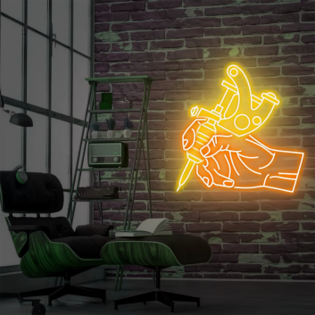 Tattoo Artist: Illuminate Your Space with Neon Artistry