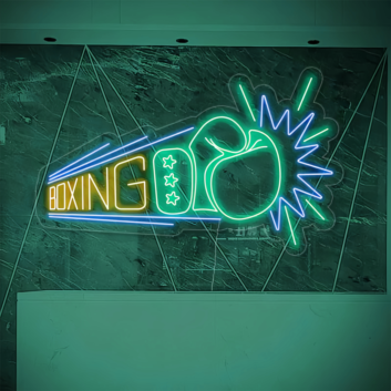 Customize Boxing Glove: Add Neon Sportiness to Your Space