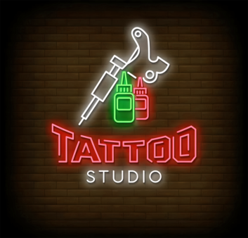 Customize Tattoo Studio: Illuminate Your Space with Neon Art