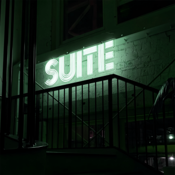 Suite: Light Up Your Space with Neon Sophistication