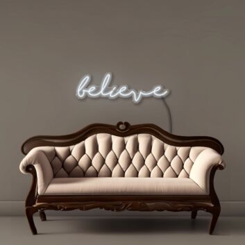 Believe Led Neon Signs
