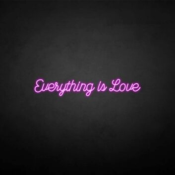 All is love&#39; neon sign