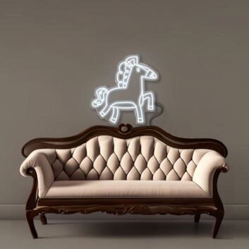 Doodle Horse Led Neon Signs