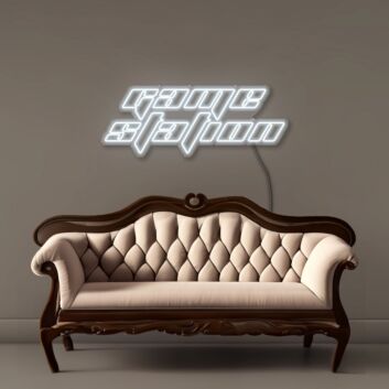 Game Station Led Neon Signs