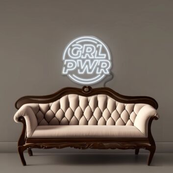 Girl Power Led Neon Signs