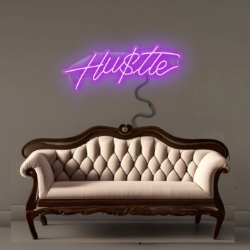 HUSTLE Led Neon Signs