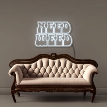 Need Weed Led Neon