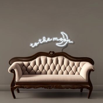 To the moon Led Neon Signs