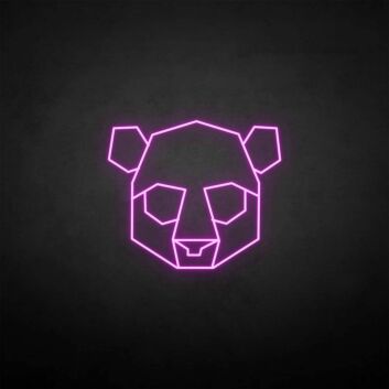 The Bear Head Neon Sign
