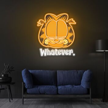 Gf Whatever Neon Sign X Acrylic Artwork