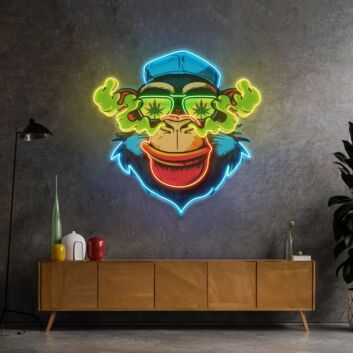 Flamboyant Monkey Led Neon Sign Light Pop Art