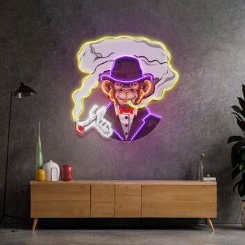 Boss Monkey Led Neon Sign Light Pop Art