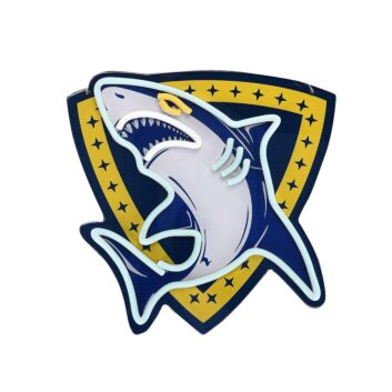 Shark Attack Led Neon Sign Light Pop Art