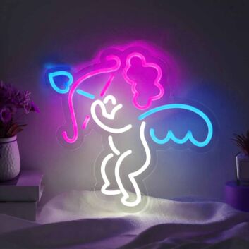 Cupid&#039;s Arrow of Love Neon Light