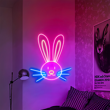 Easter Bunny Neon Sign