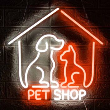 Customize PET SHOP Neon Sign