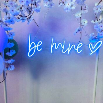 Be Mine Heart Neon Sign