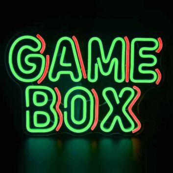 Vivid Game Box Game Room Game Neon Sign