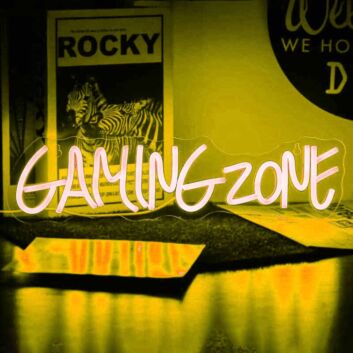 Gaming Zone Game Neon Sign